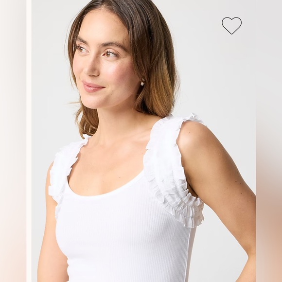 J crew Ruched-strap tank top XS - Picture 2 of 2